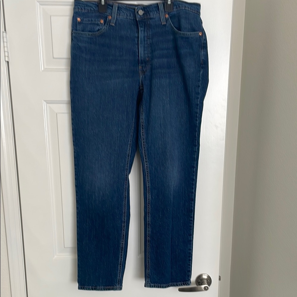 Classic Blue Denim Jeans nice hardly worn like new condition